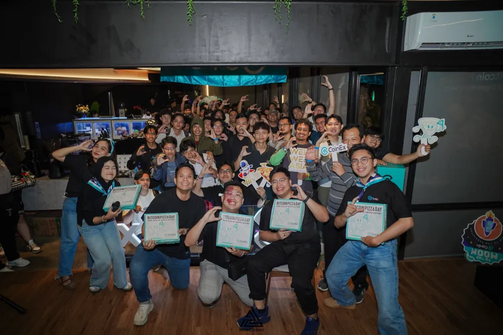 Foto asli: bareng peserta sesi komunitas crypto